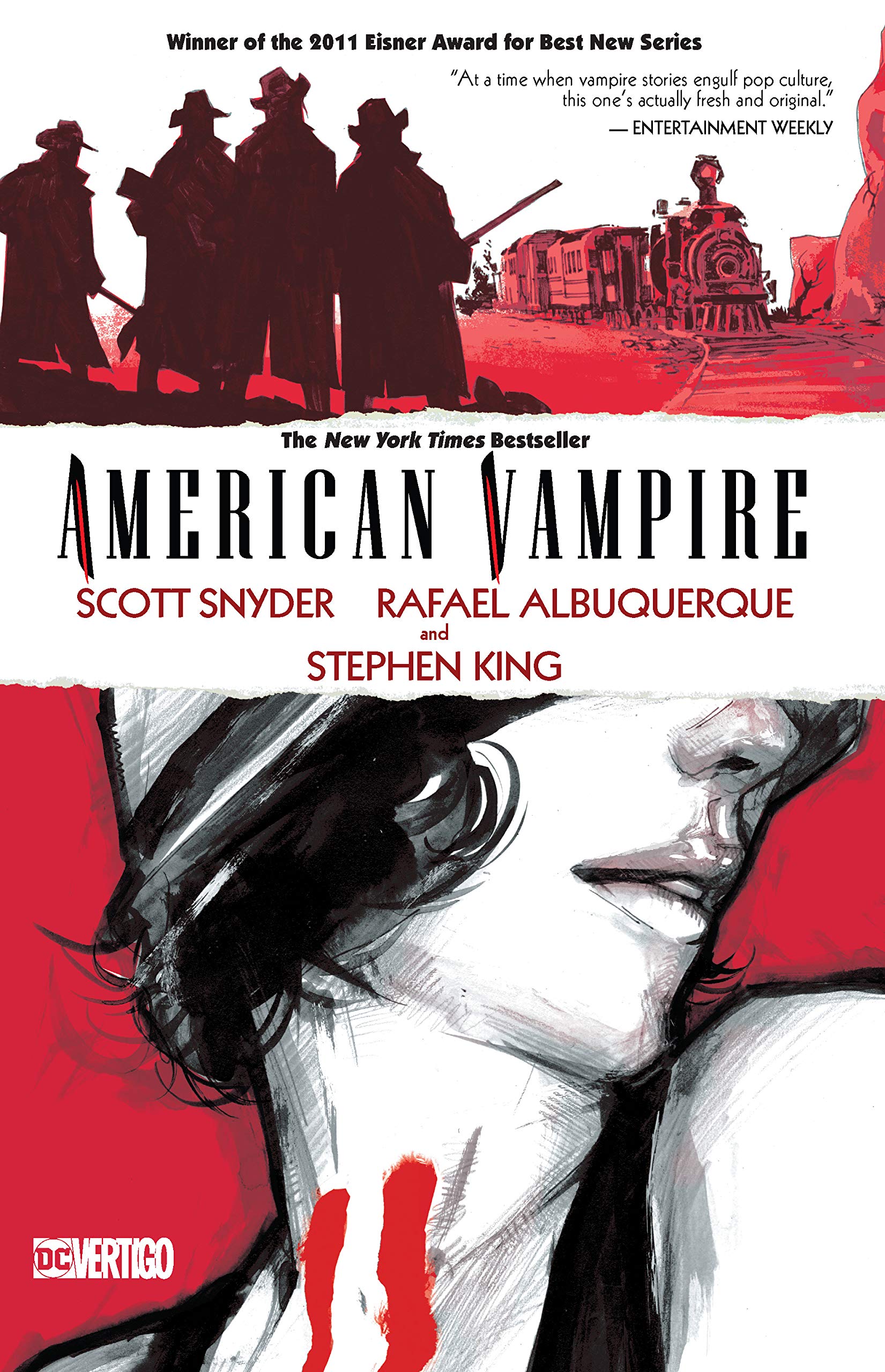 Book cover of Scott Snyder's 'American Vampire'